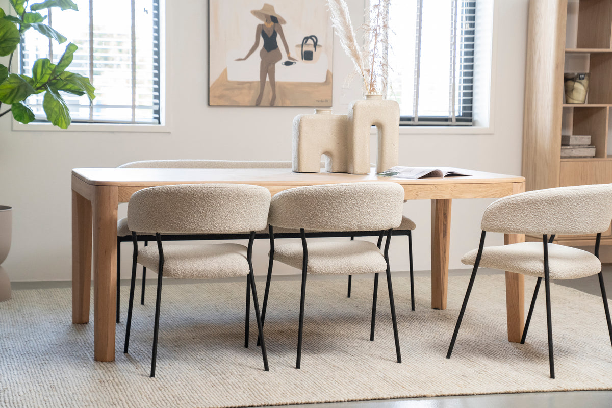Eetkamerstoel Luka - beige Copenhagen