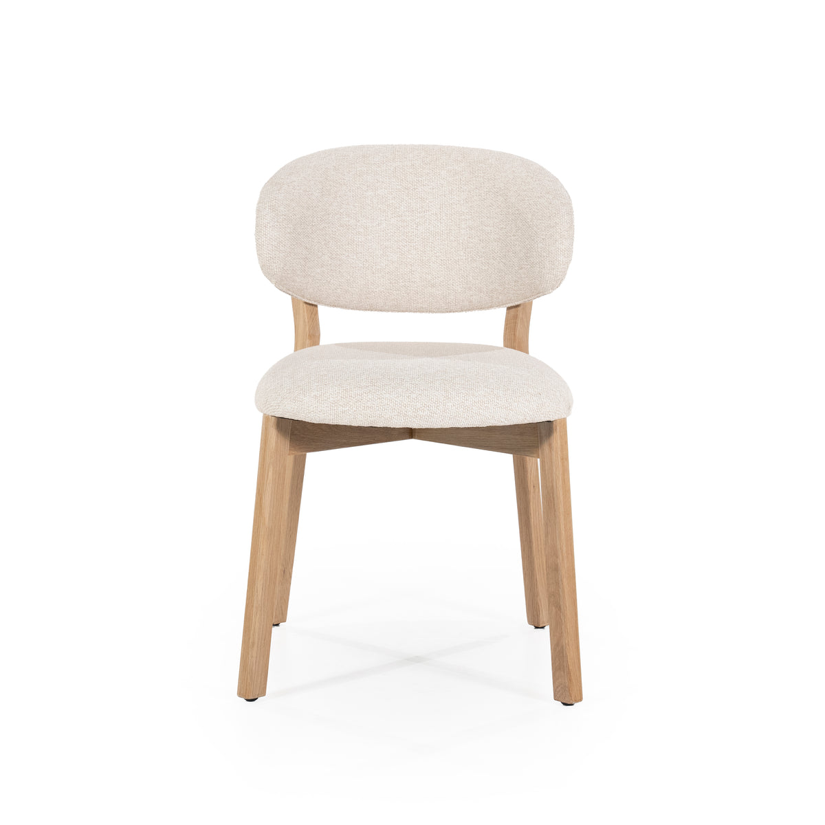 Eetkamerstoel Mikky naturel - beige Moon