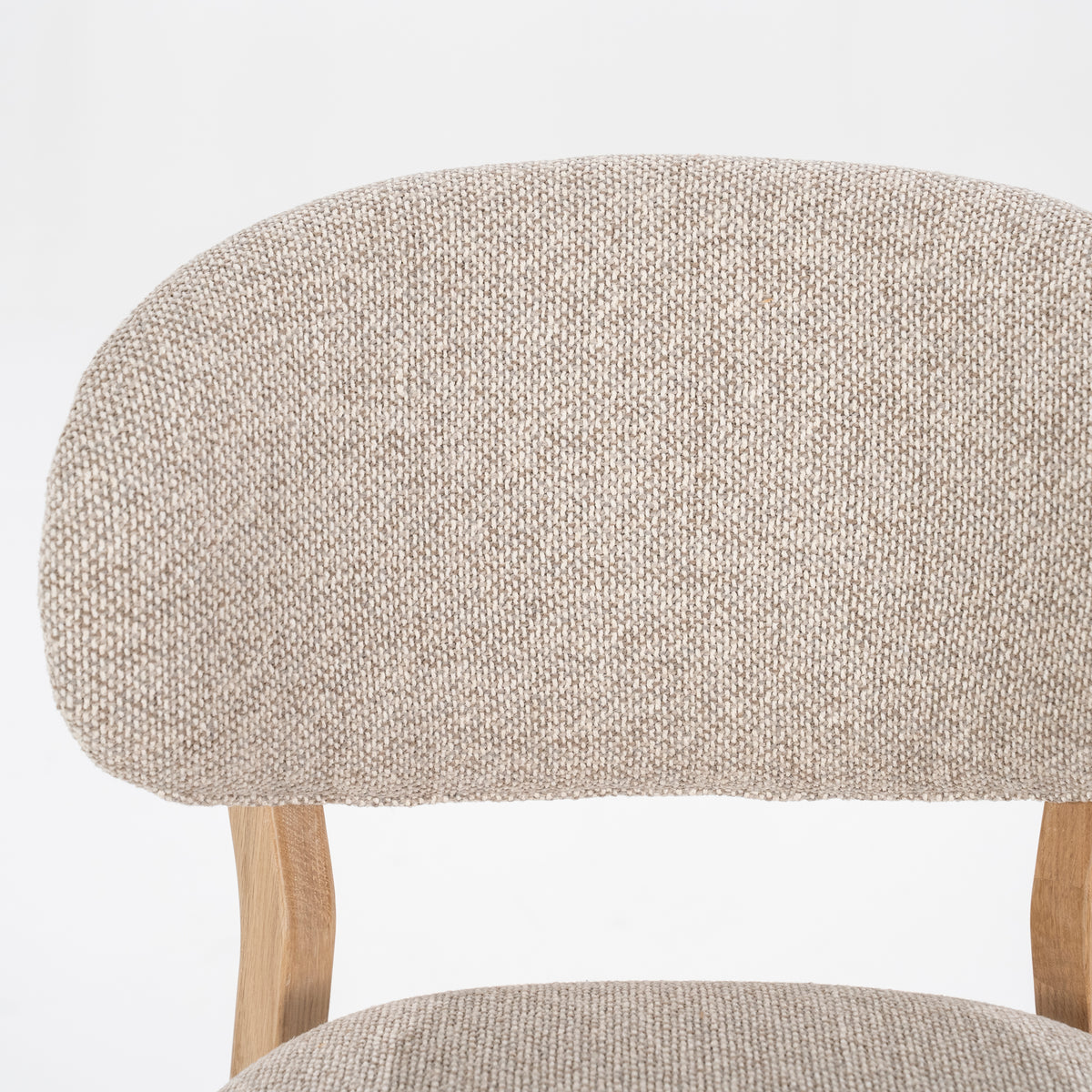 Eetkamerstoel Mikky naturel - taupe Moon
