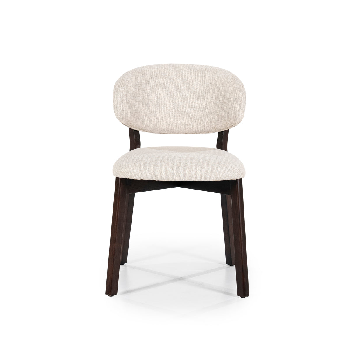 Eetkamerstoel Mikky bruin - beige Moon