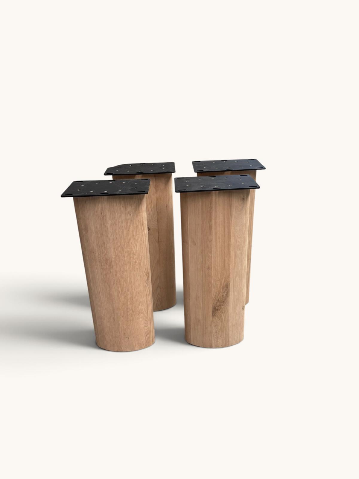 Onderstel - hout - Lenn (set van 4)