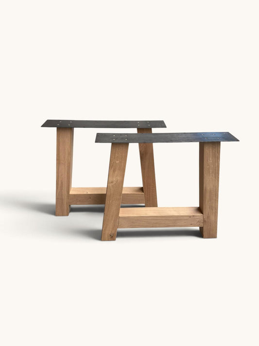 Onderstel - hout - Adam (set van 2)